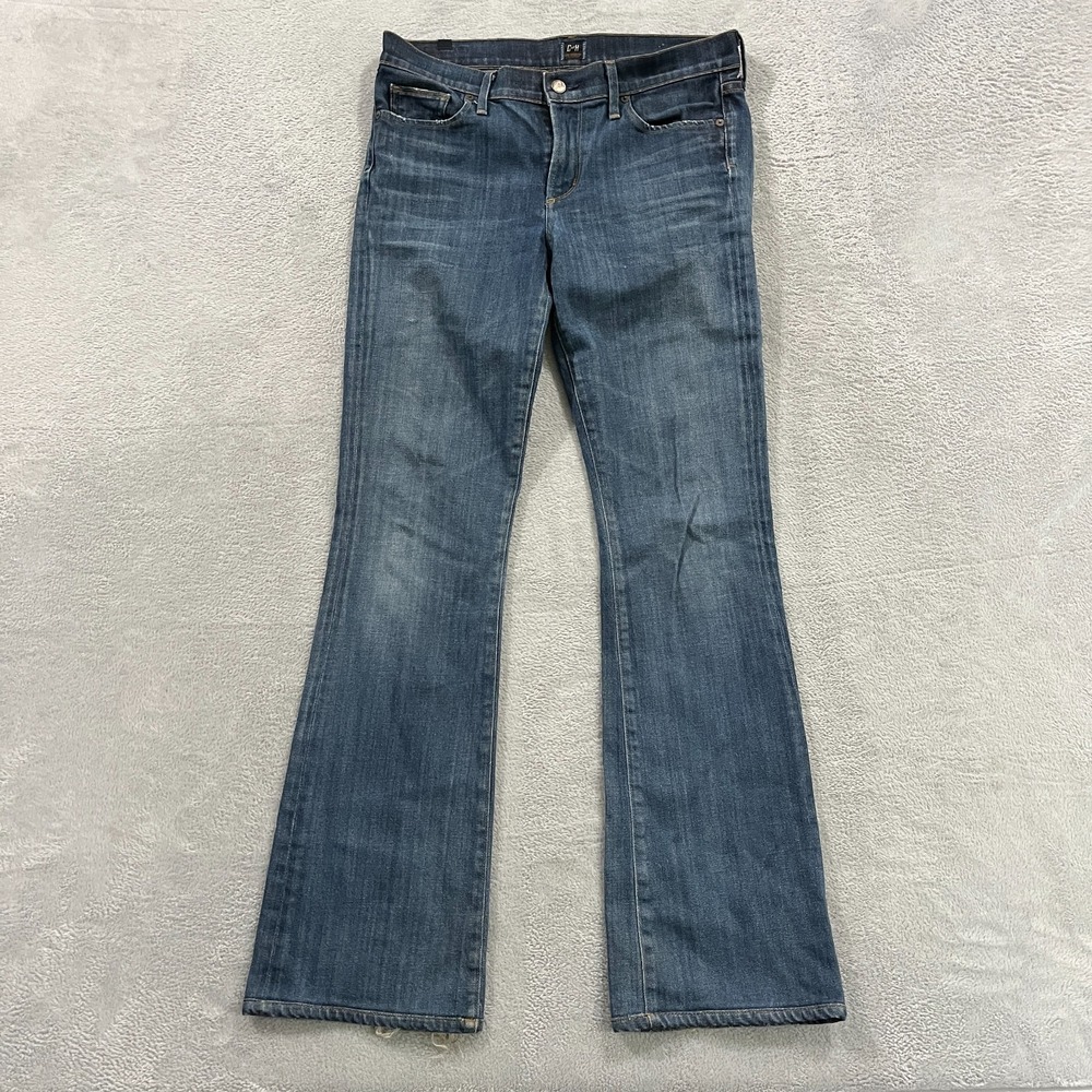 Citizens Of Humanity Amber Medium Rise Boot‎ Cut Dark Wash Jeans Womens 30x32